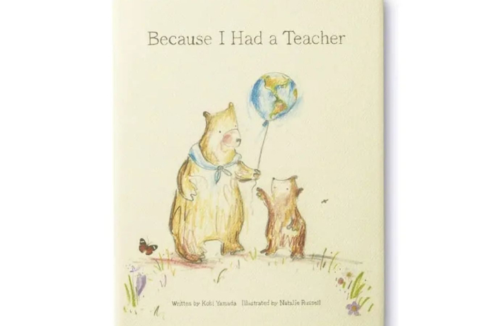 Because I Had a Teacher - Sách Tiếng Anh cho trẻ em 5 tuổi rèn luyện khả năng đọc hiểu