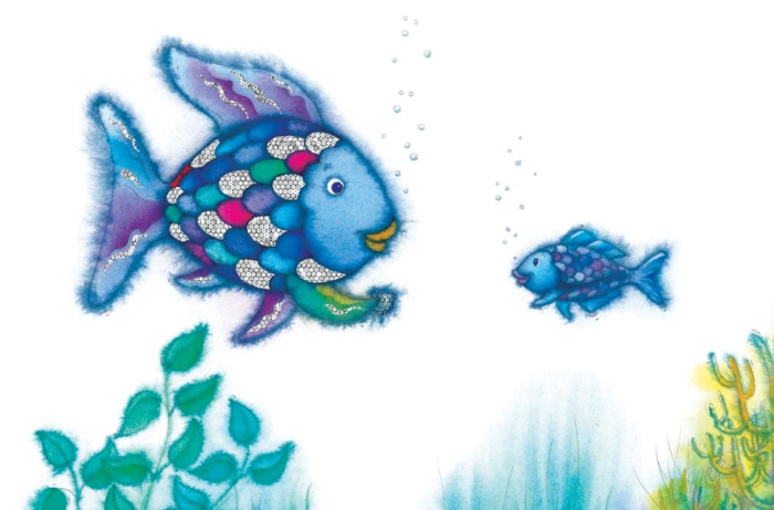 The Rainbow Fish - sách tiếng anh dành cho bé 5 tuổi