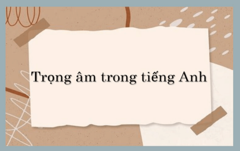 trong am trong tieng anh